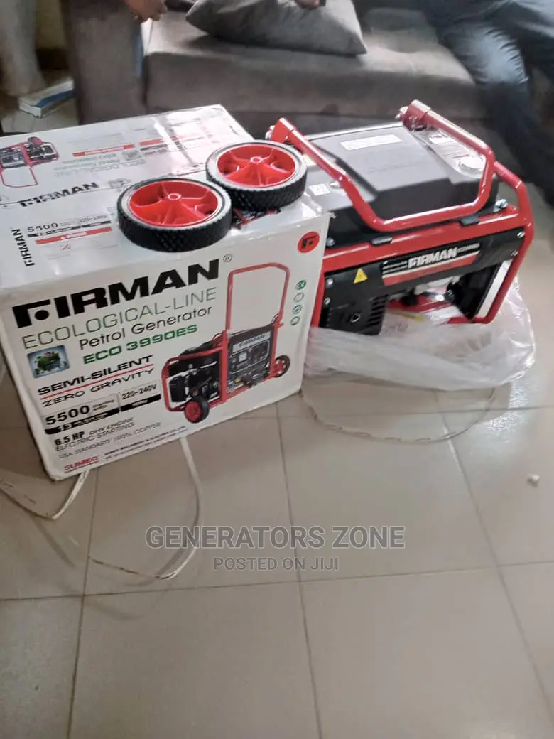 Firman 5.5kva Generator Keystart ECO3990ES