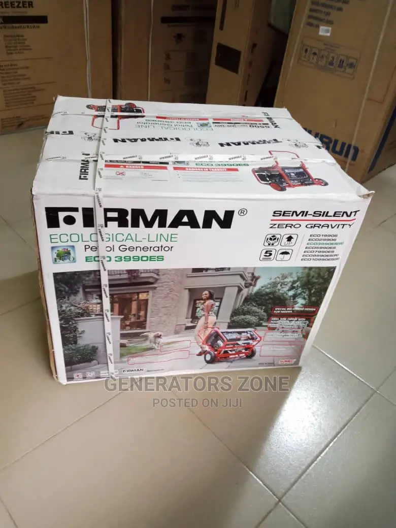 Firman 5.5kva Generator Keystart ECO3990ES