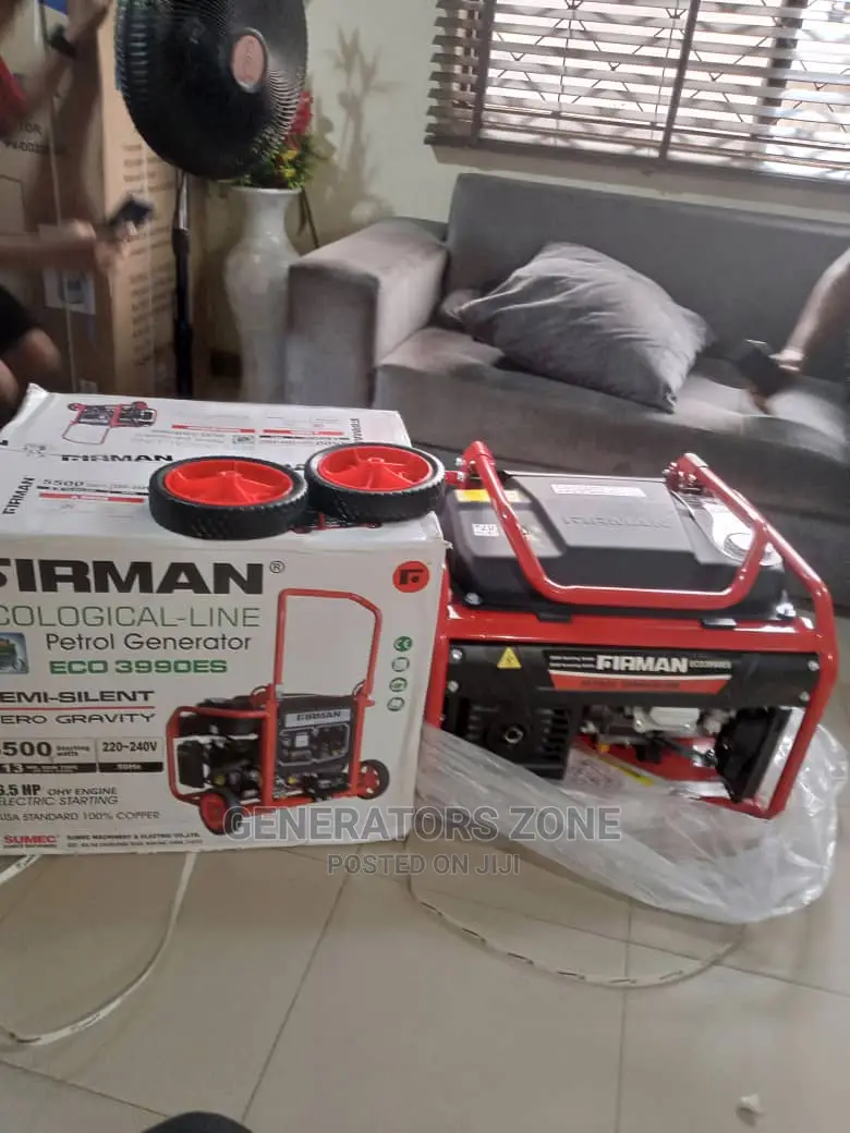 Brand New Firman Ecological Generator 5.5kva Eco3990es