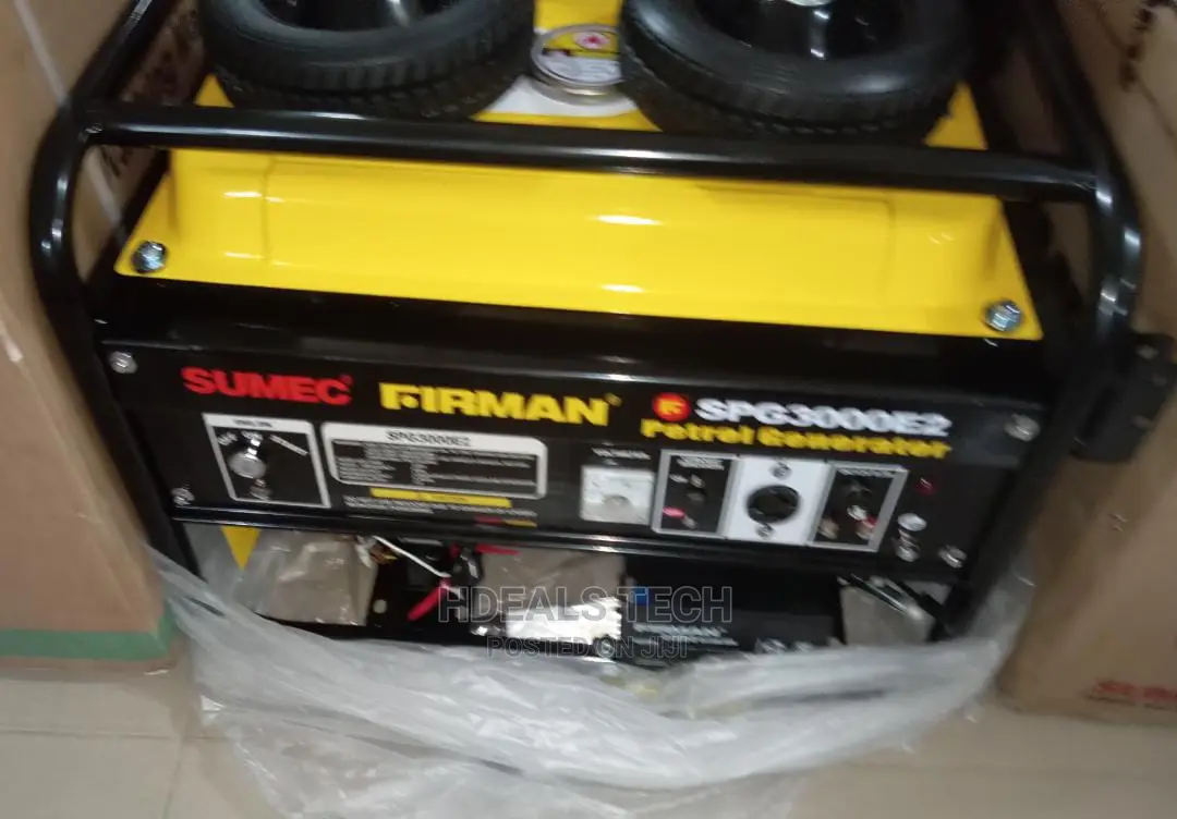 Brand New Sumec Firman Spg3000e2 4.5kva Generator Petrol