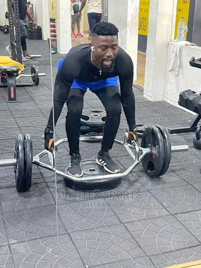 Trapped Barbells for Dumbbell Plates