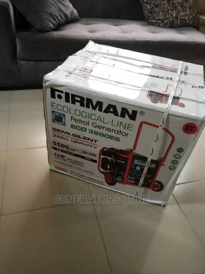 Automatic Firman Ecological Line Generator 5.5kva- ECO3990ES