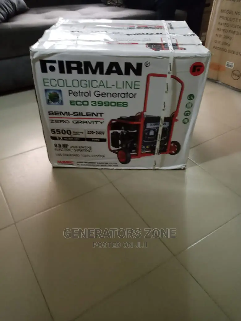 Key Start Firman Ecological-Line Generator 5.5kva ECO3990ES