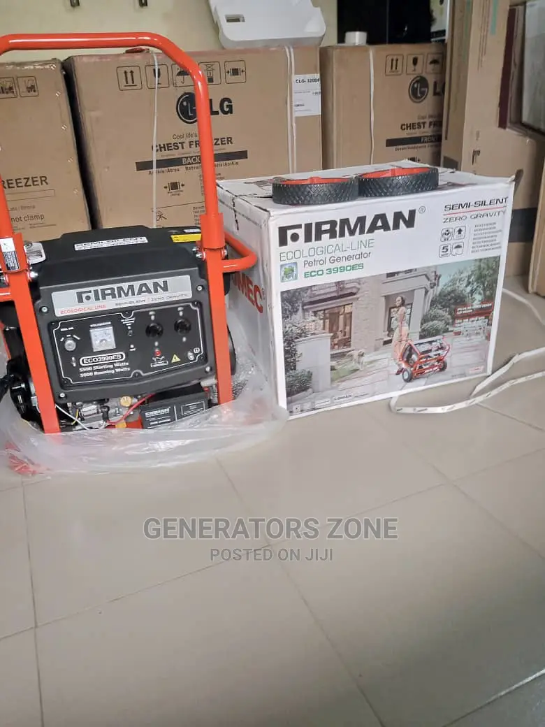 Key Start Firman Eco3990es Ecological-Line Generator 5.5kva