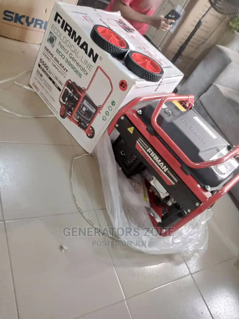 Key Start Firman Eco3990es Ecological-Line Generator 5.5kva
