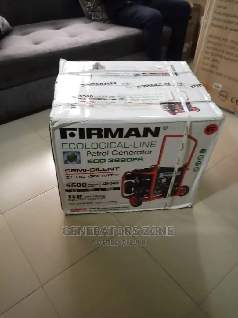 Key Start Firman Eco3990es Ecological-Line Generator 5.5kva