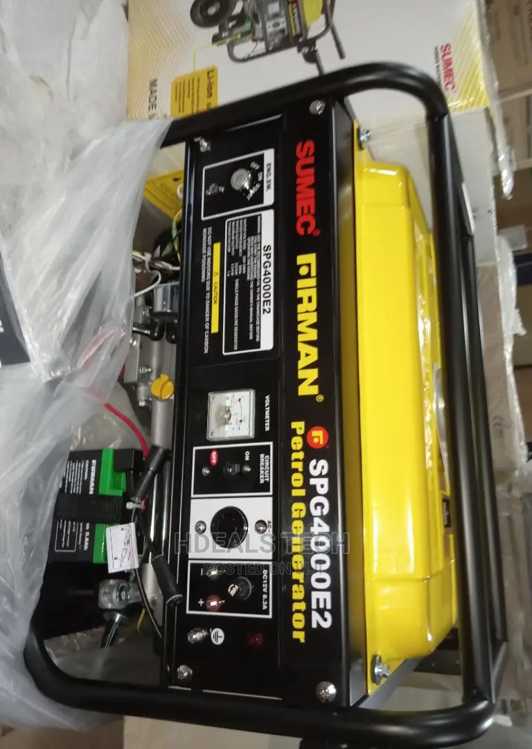 Sumec Firman 100%Copper Spg4000e2 Generator 6.5kva Automatic