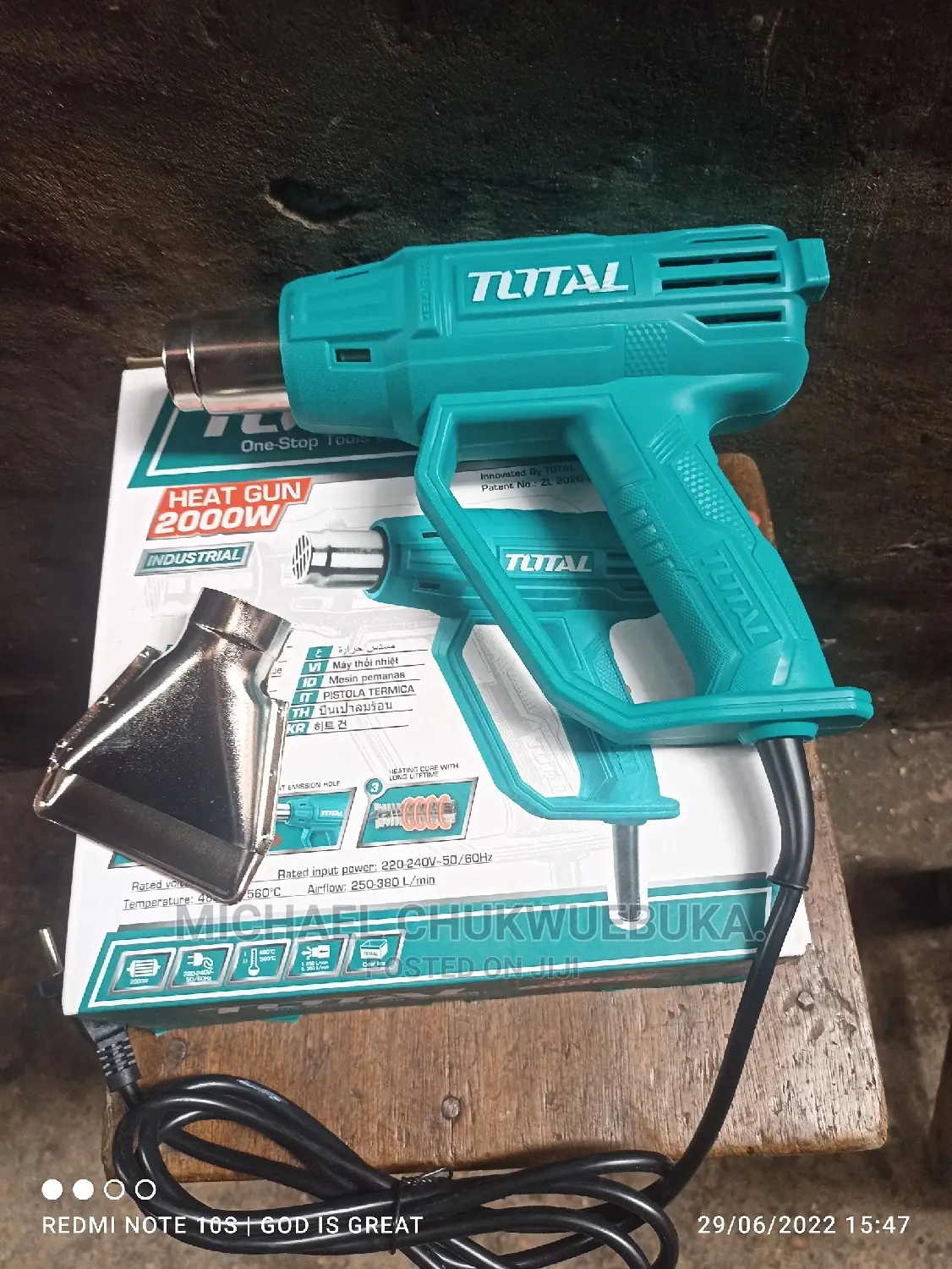 Total Heat Gun 2000w