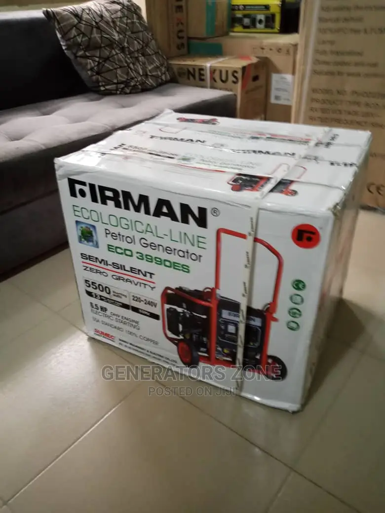 RATED5.5kva Firman Automatic Ecological ECO3990ES Generator