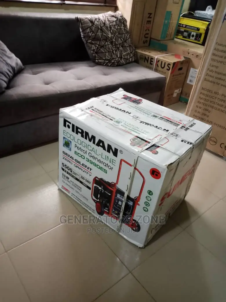 Firman Ecological Line Generator -automatic 5.5kva Eco3990es