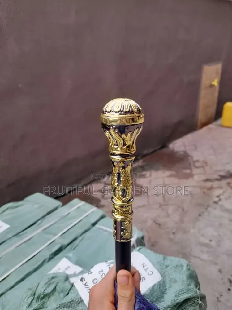 Golden Head Walking Stick