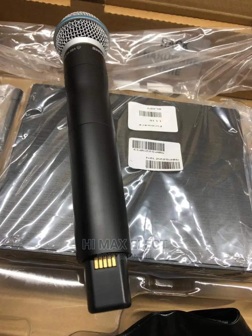 Shure QLXD4 Wireless Reciever System and Single Beta58