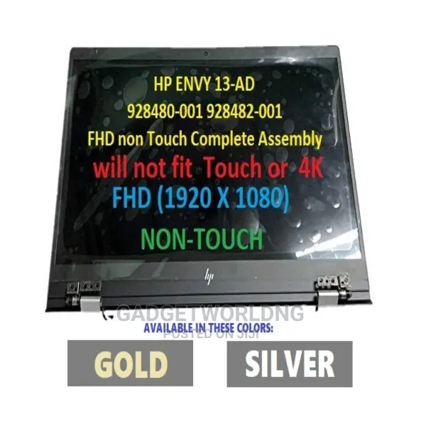 Hp Envy 13, X360 Screen Replacement Service