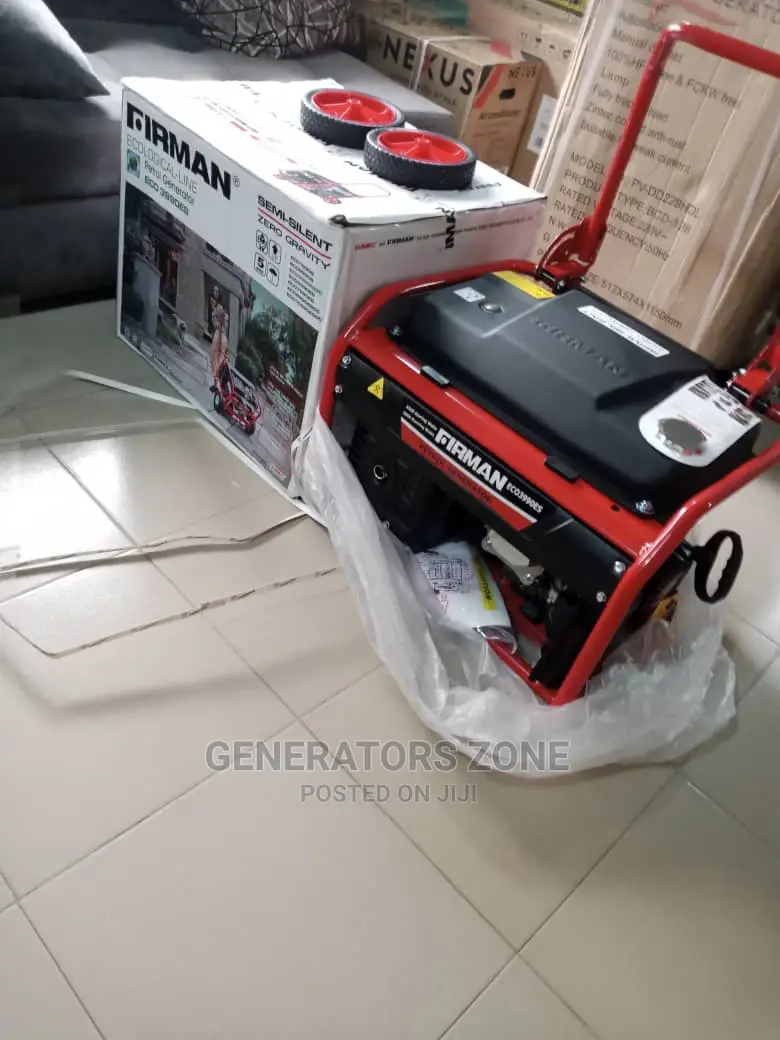 Eco3990es Firman Keystart Generator 5.5kva - Low Noise