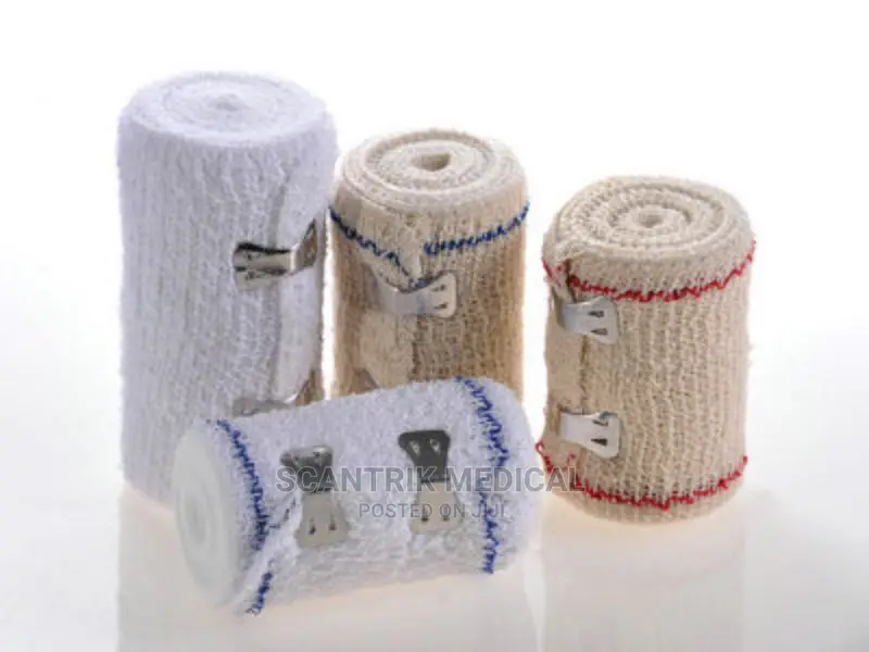 Medical Crepe Bandage With Buckles