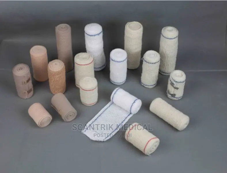 Medical Roller Bandage, for Strains Sprains Dressing,