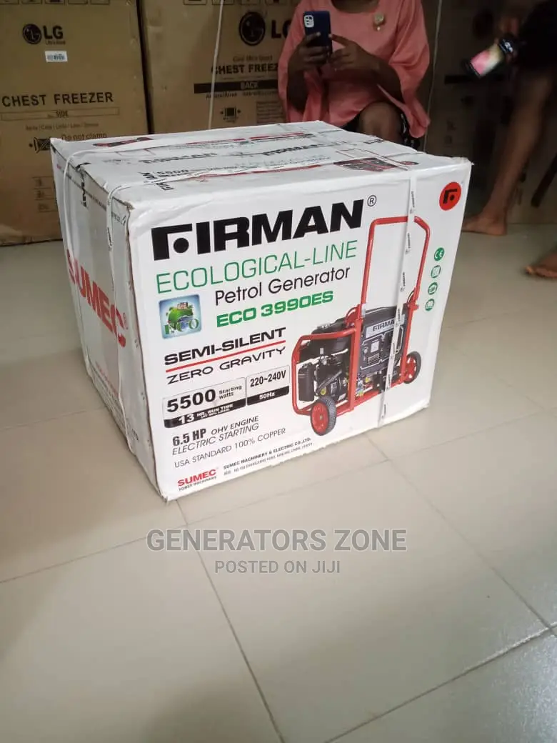 Firman Ecological Automatic Key Generator 5.5kva Eco3990es