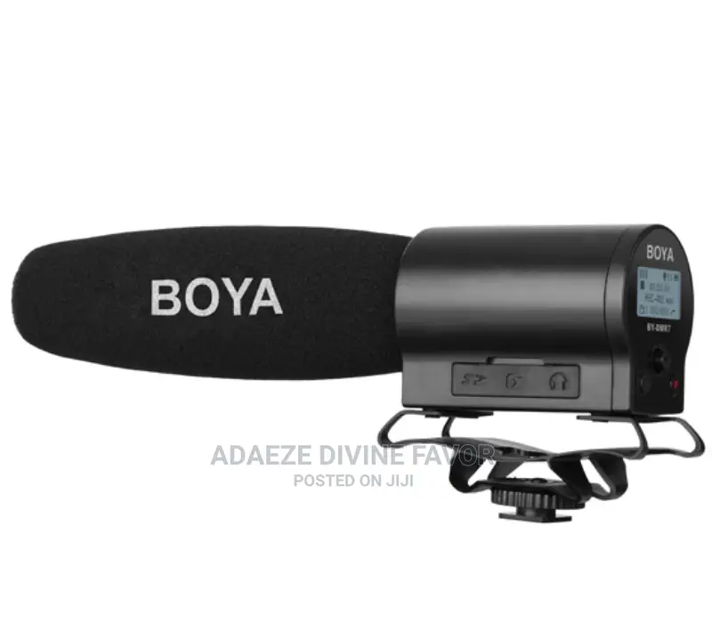 Boya BY-DMR Microphone With Integrated Flash Recorder