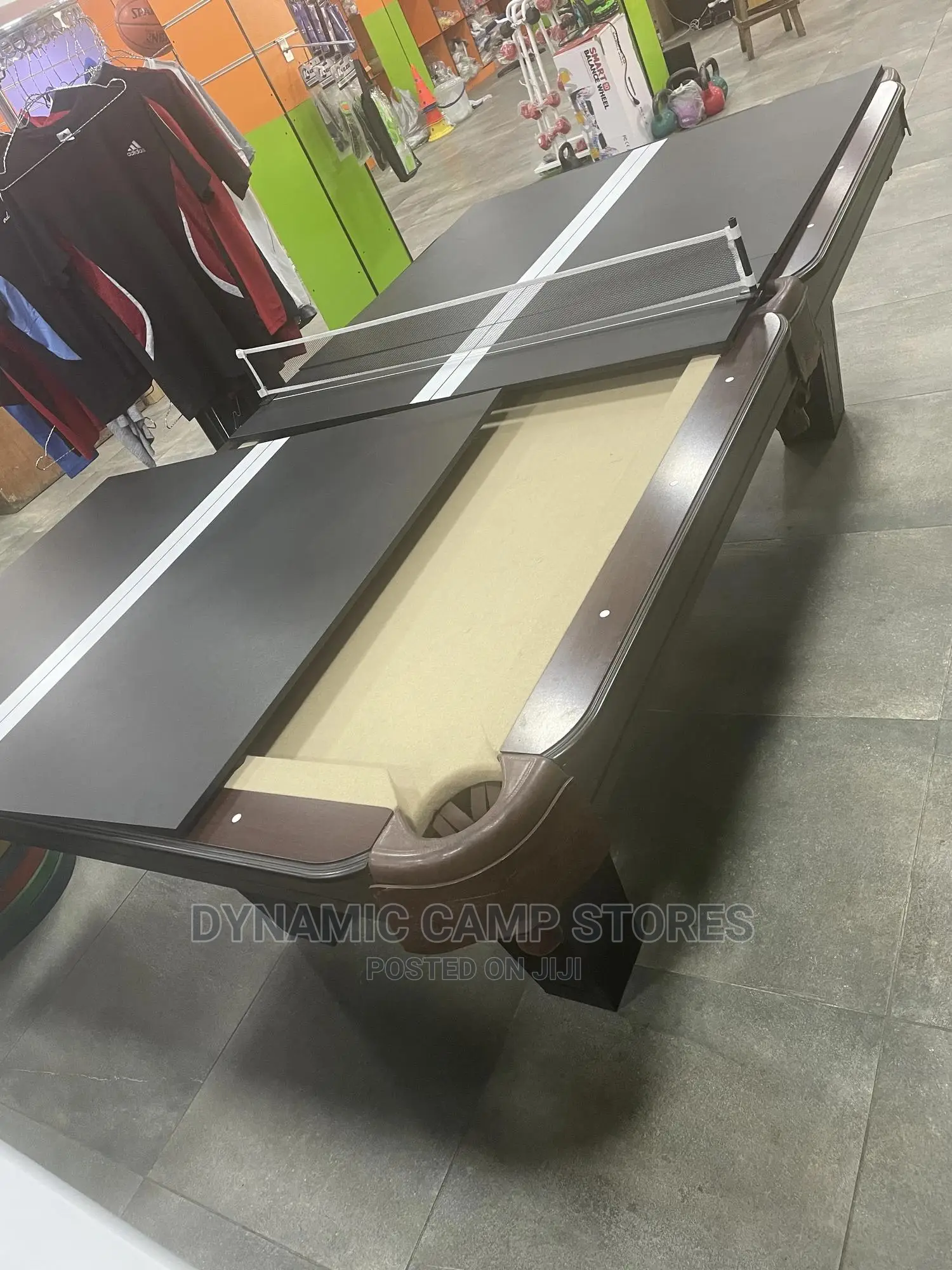 8ft Billiard Snooker Table With Table Tennis