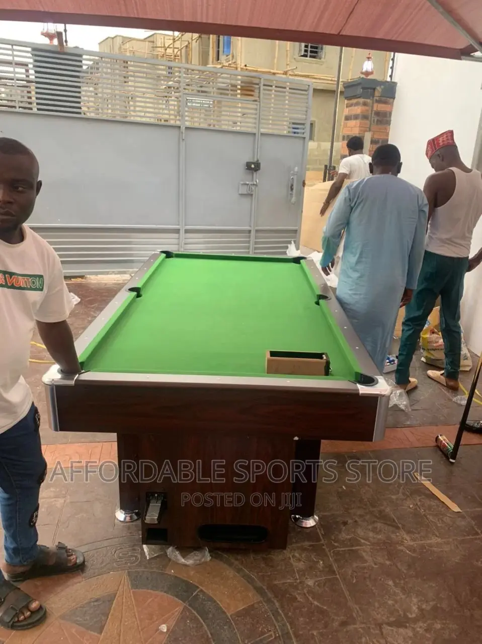 8ft Imported Foreign Coin Snooker Table With Accessories