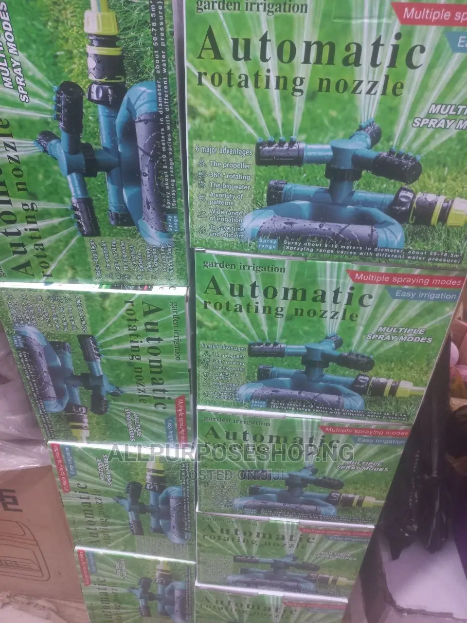 Automatic Rotating Nozzle