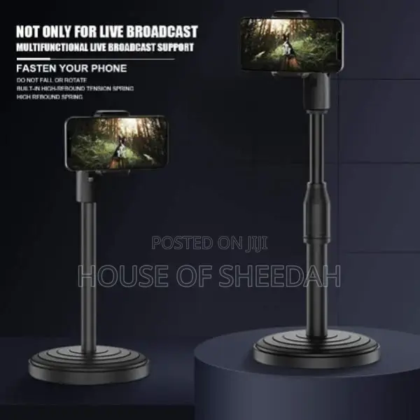 Retractable Mobile Phone Stand for Live Broadcast/Streaming