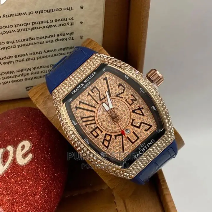 Franck Muller◇◇Leather◇◇Watch