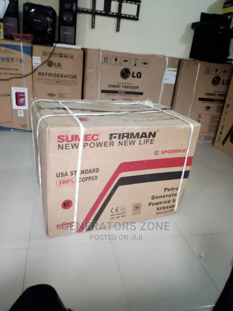 Sumec Firman Automatic Generator Spg8800e2 8.5kva