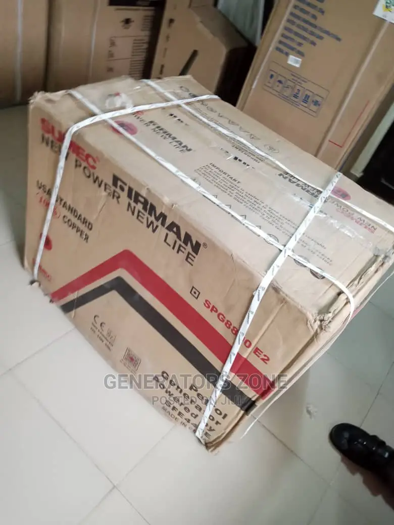 Brand New Automatic Sumec Firman Generator -Spg8800es 8.5kva