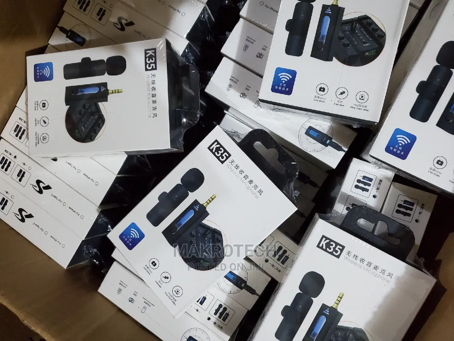 K35 Dual Wireless Microphone