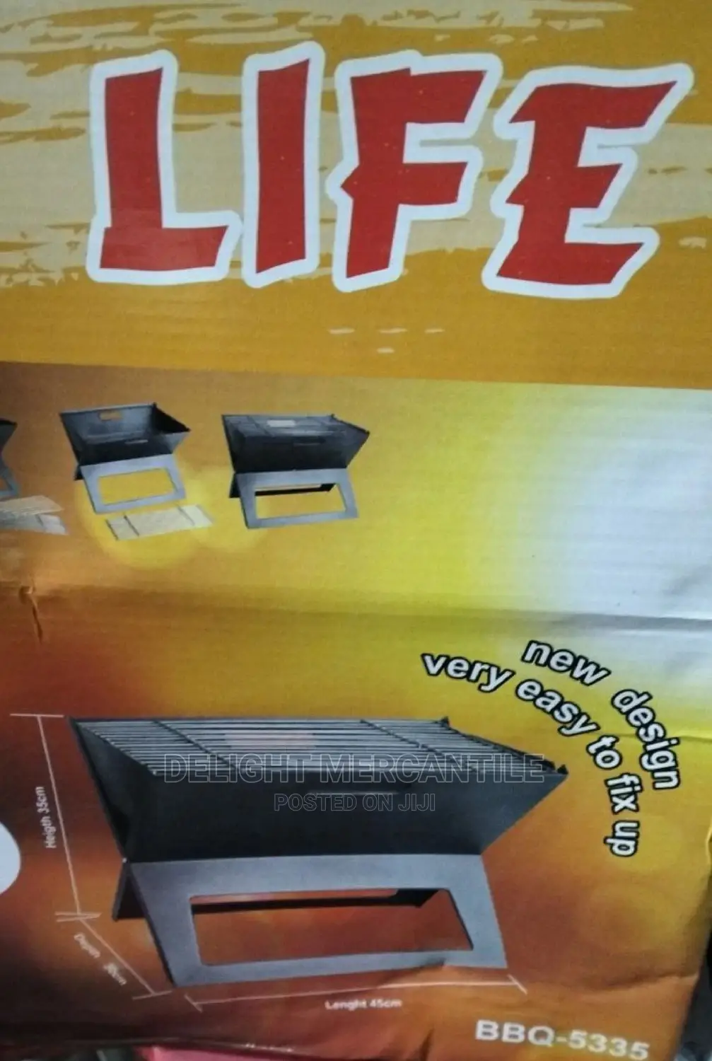 Portable Charcoal Barbeque Grill
