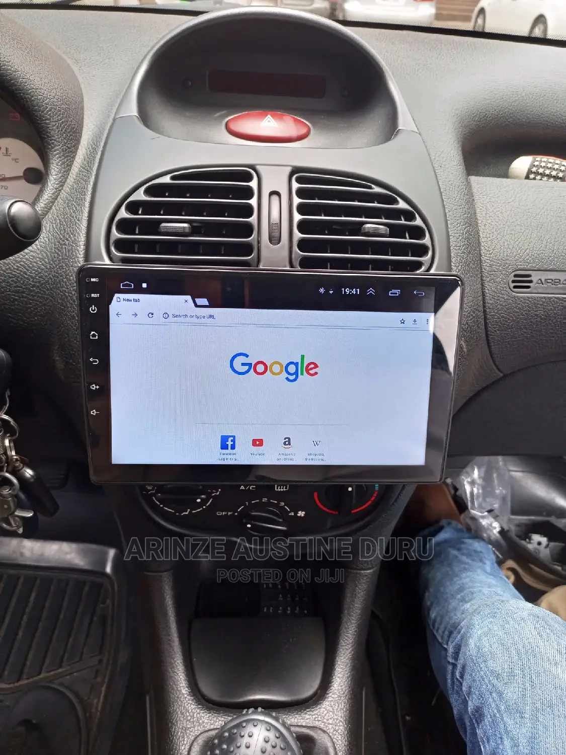 Peugeot 206 Android 2001-2008 Multimedia PLAYER