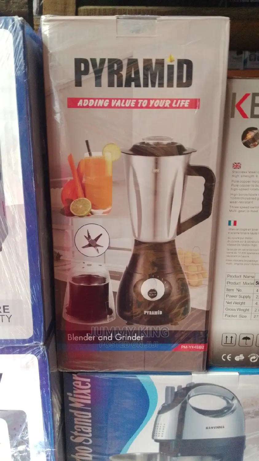 Pyramid Blender and Grinder