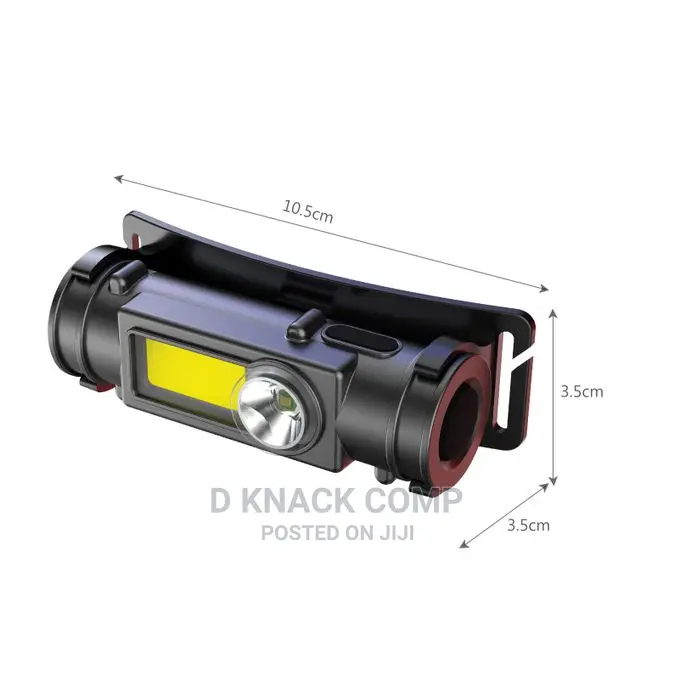 LED Headlamps Outdoor Flashlight Far Near Double Light