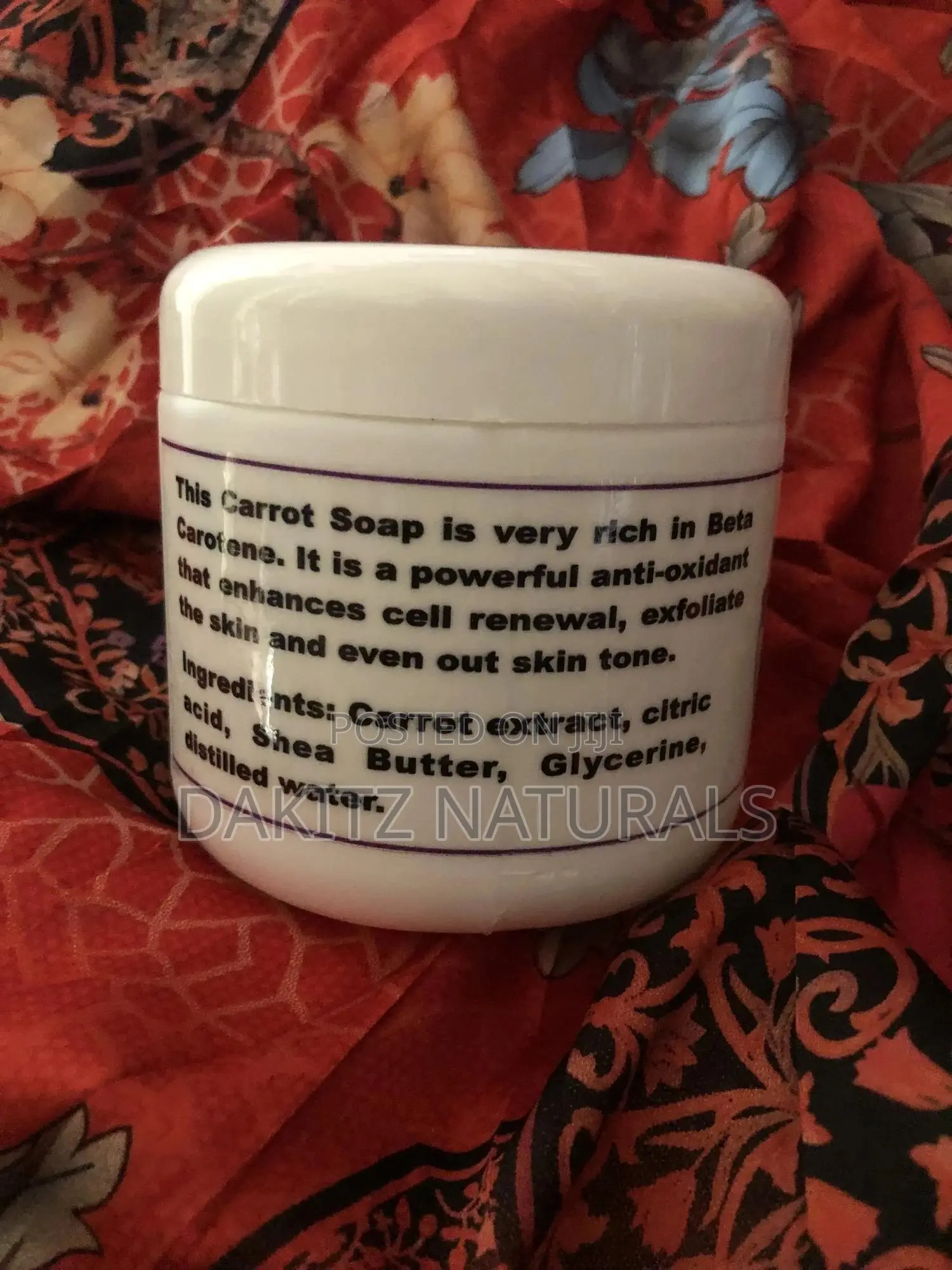 Carmy Glow Super Lightening Carrot Soap 500g
