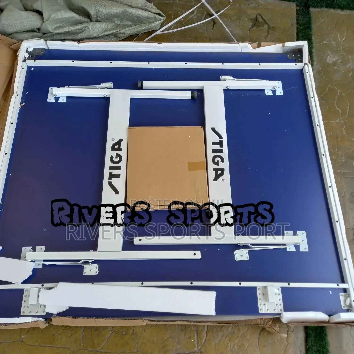 Stiga Indoor Table Tennis Board With Complete Accessories