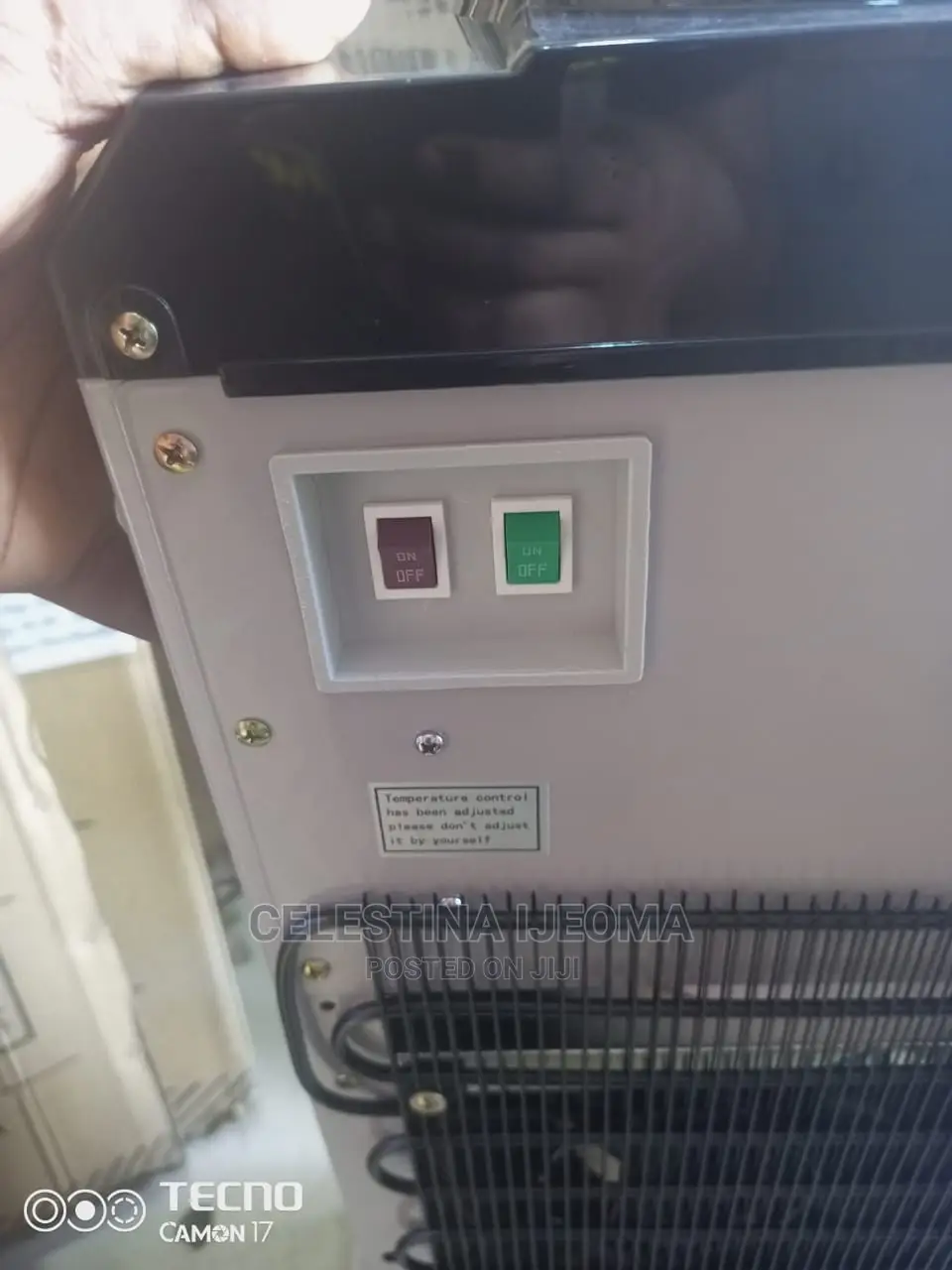Radof Hot and Cold Water Dispenser With Fridge.