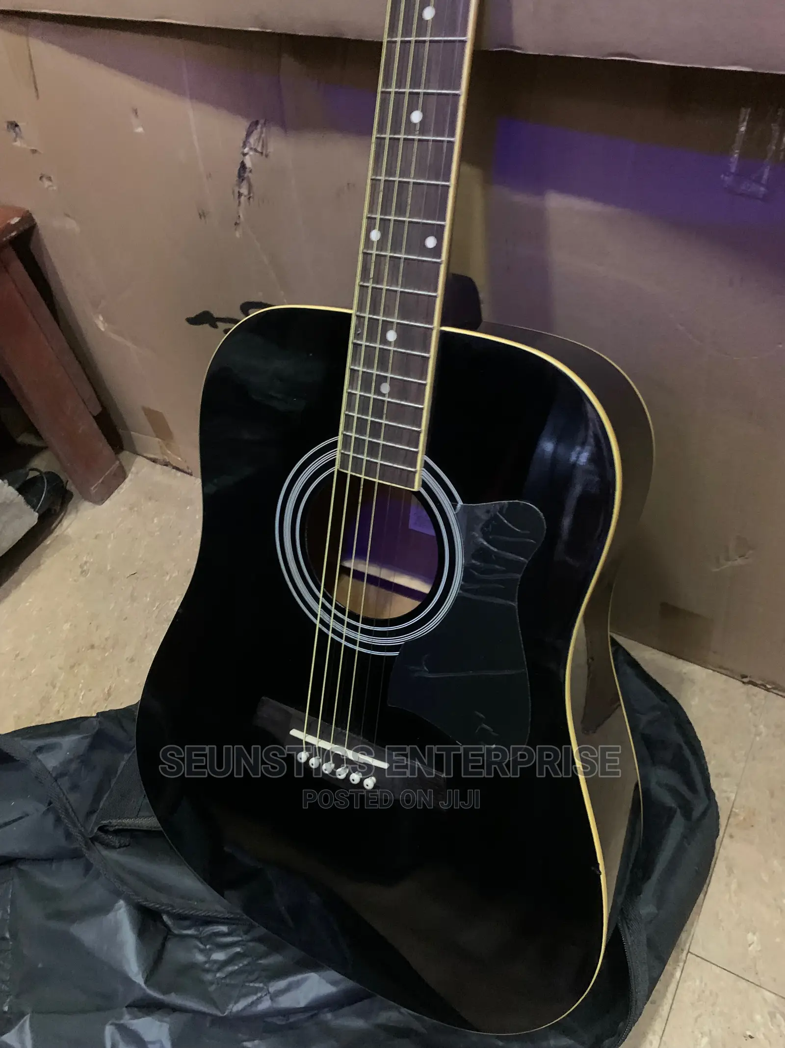 Quality Black Ibanez Guitar