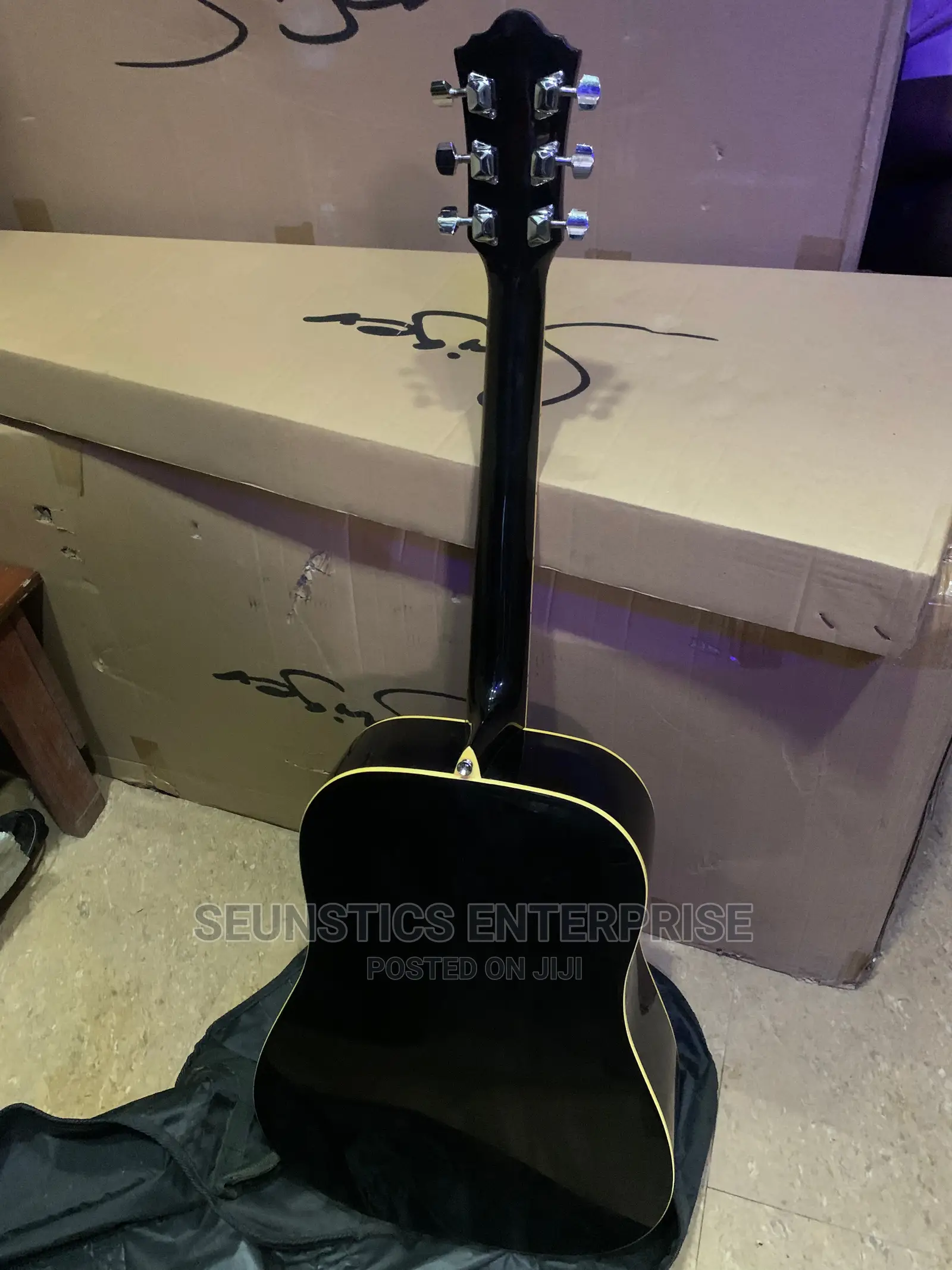 Quality Black Ibanez Guitar