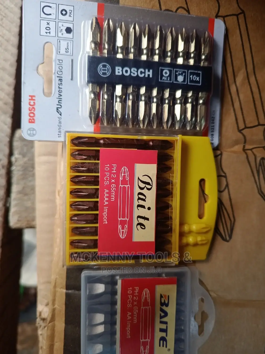 Brass Bosch Screw Bit Golden, for Industrial