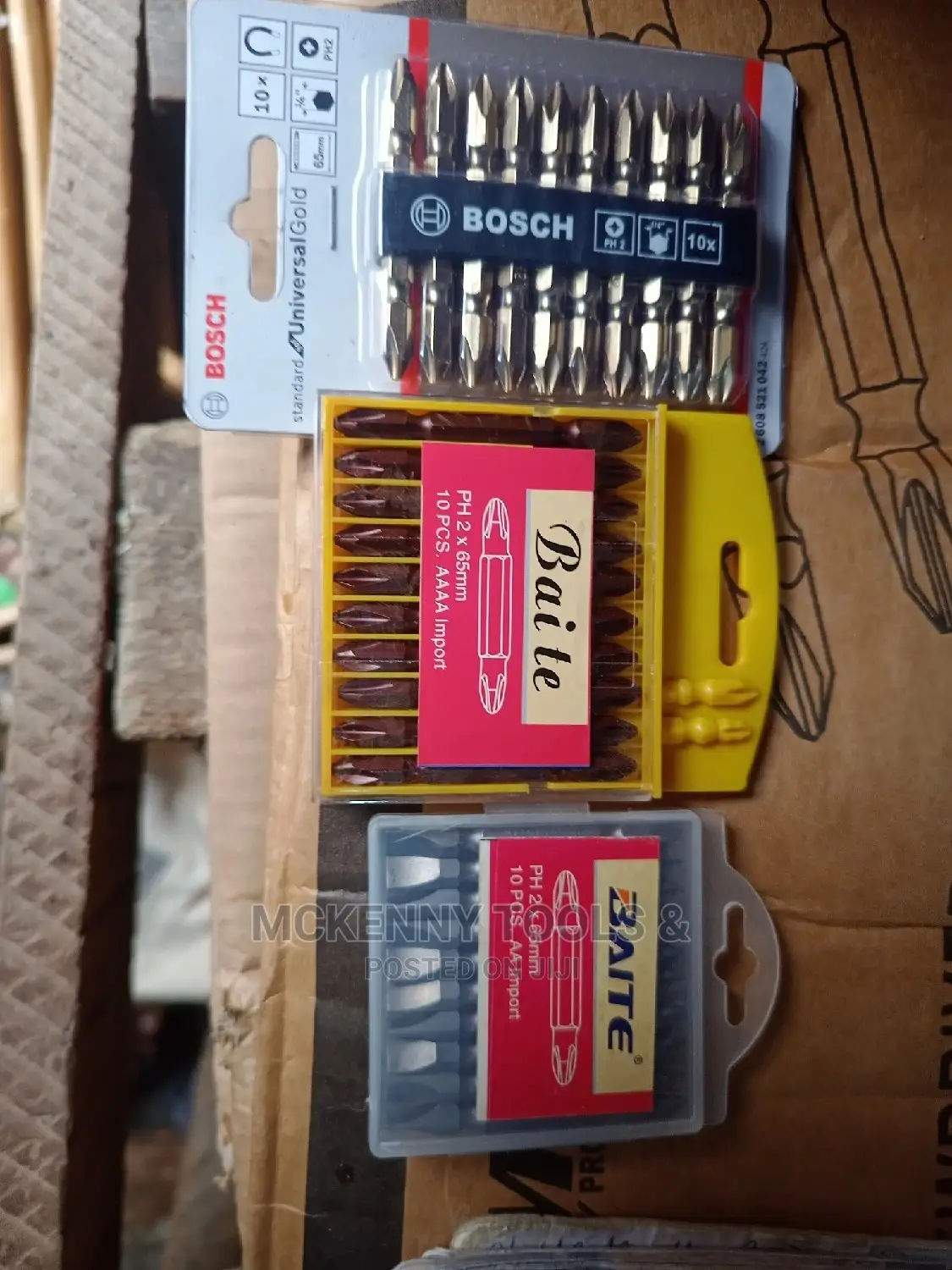 Brass Bosch Screw Bit Golden, for Industrial