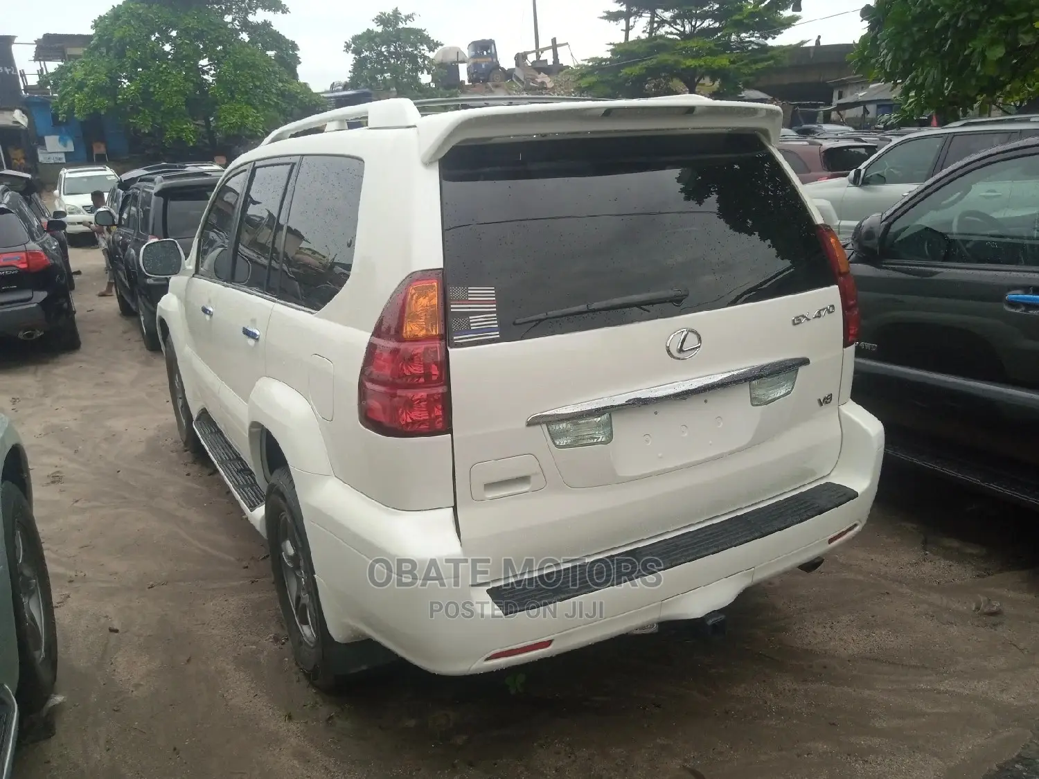 Lexus GX 470 Sport Utility 2007 White