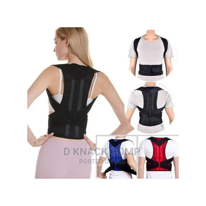 Men/Women Posture Corrector Back Shoulder Lumbar Brace Belt