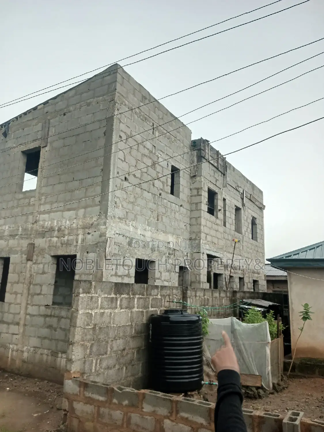 Furnished 1bdrm Block of Flats in Igando Lagos, Governors Road for sale