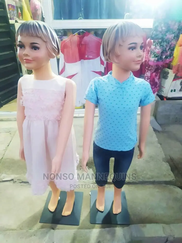 Plastic Male and Female Kids Display Mannequin