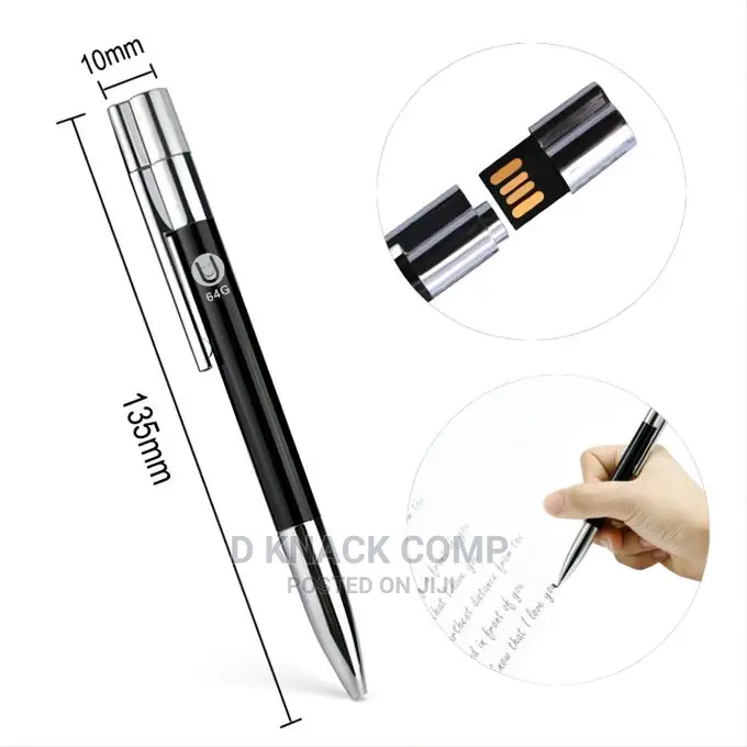 64GB Pen USB Flash Drive USB 2.0 Metal High Speed for PC