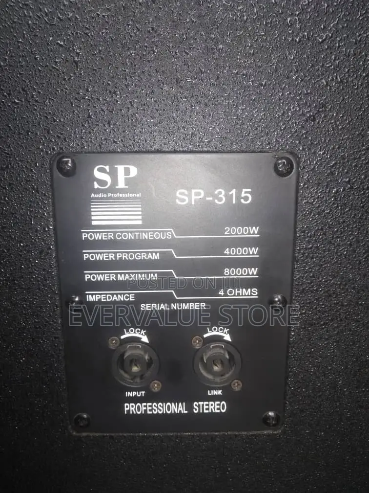 Sound Prince Sp-315 Speaker