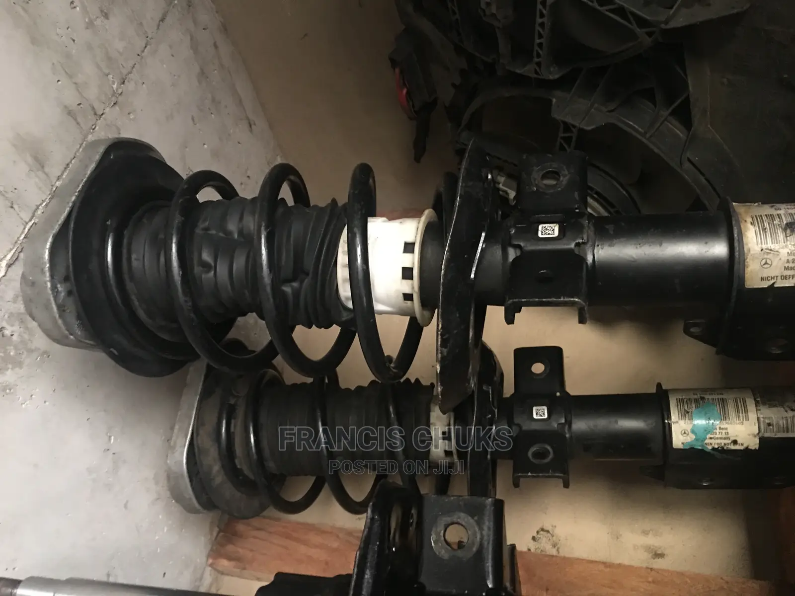 Set of Front Shocks for Mercedes Benz E350 W212 4matic.