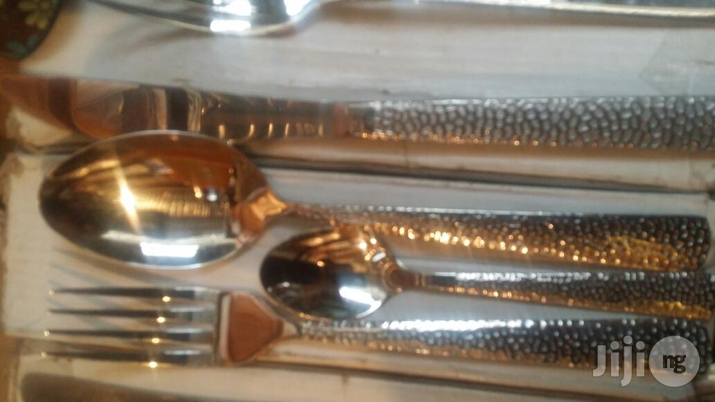 England Designer Stainless Still 18/10 Cultlery Set 48pcs