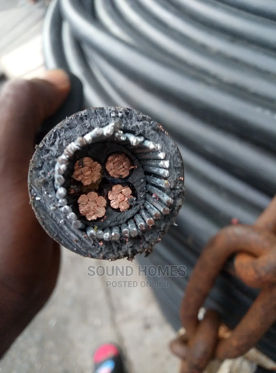 50mm 4core Armoured Cable